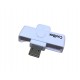 CoolBox COO-CRU-SC01 lector de control de acceso Lector USB de control de acceso Azul